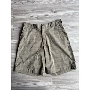 Nike DRI FIT Men's Plaid Golf Shorts‎ Size 34 With 10" Inseam!